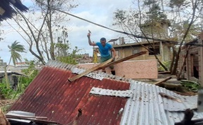 Philippinen Wiederaufbau Taifun
